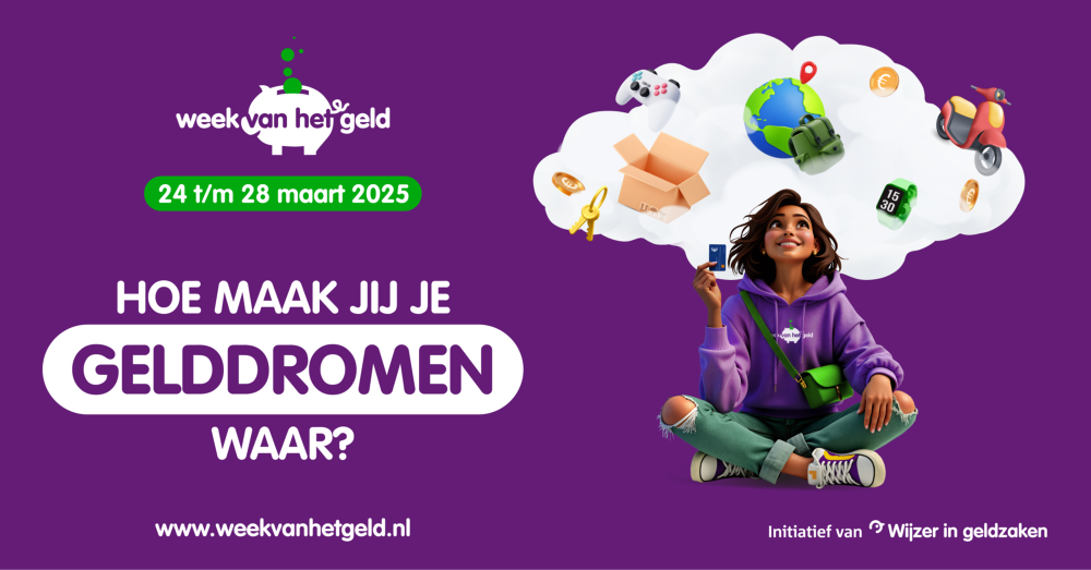 Nieuw in 2025 beeldmateriaal speciaal voor vo en mbo Week van het geld