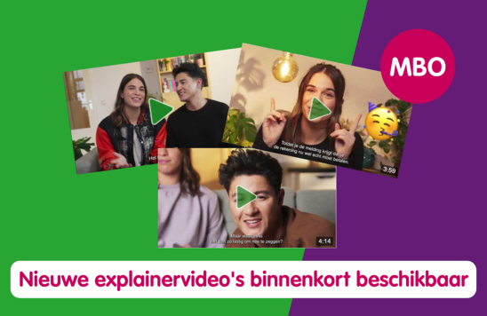nieuwe explainervideo's binnenkort beschikbaar