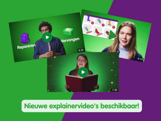 nieuwe explainervideo's beschikbaar